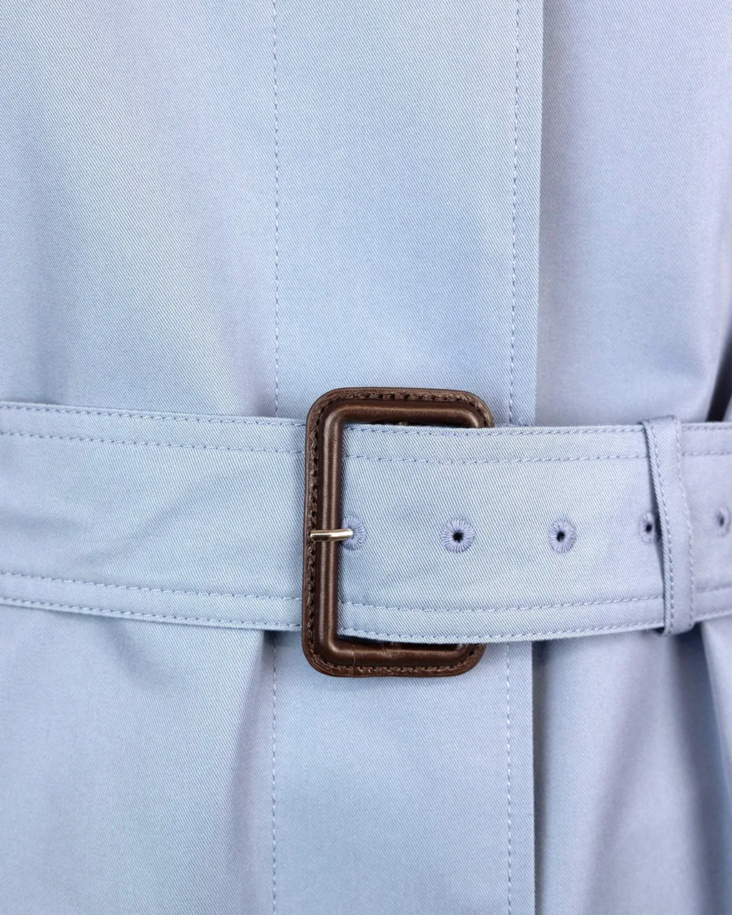 Single-Breasted Waterproof Gabardine Windbreaker