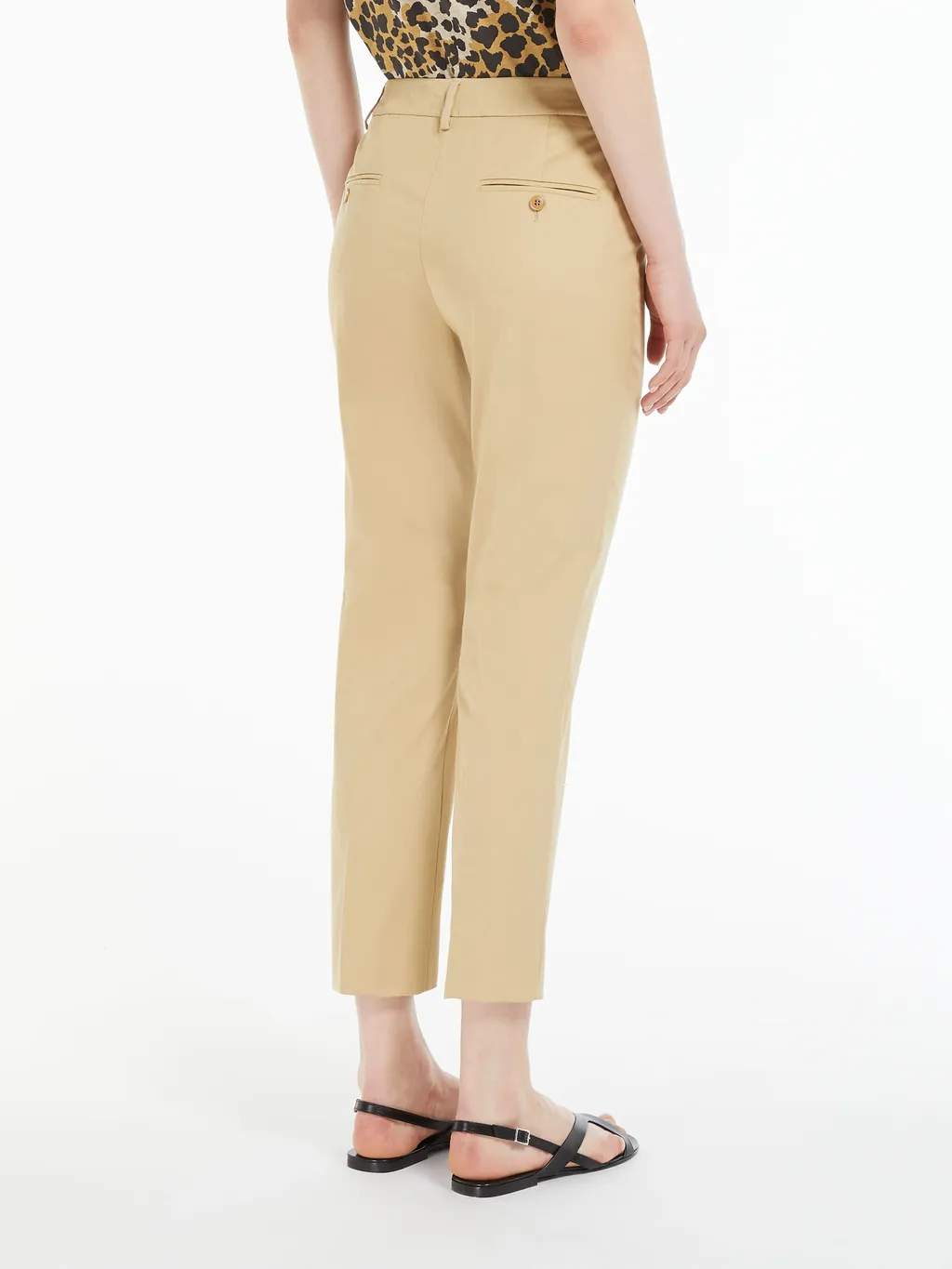 Belt-Loop Casual Pants