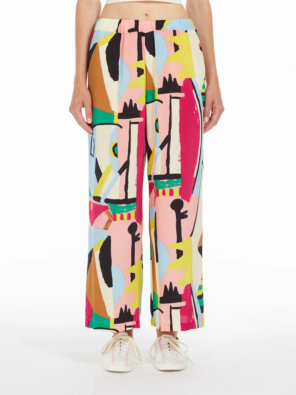 Pattern Printed Casual Pants