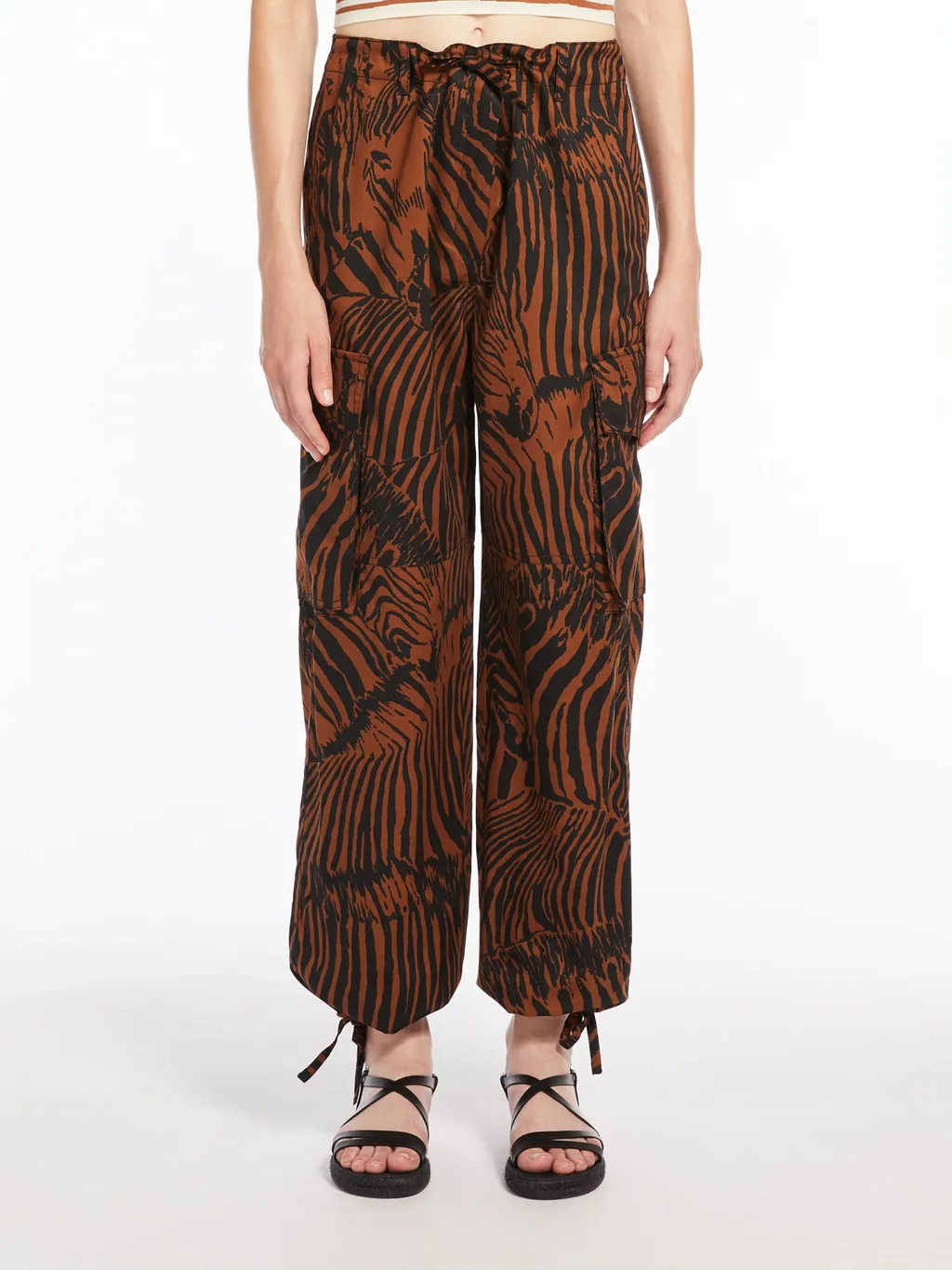 Twill Cargo Trousers