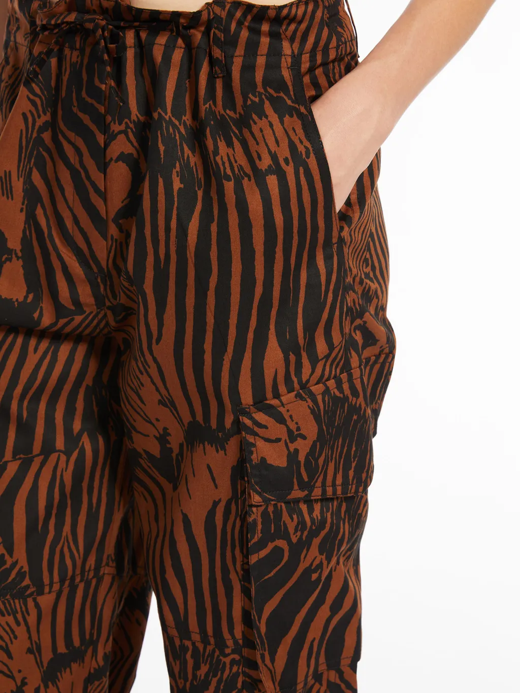 Twill Cargo Trousers