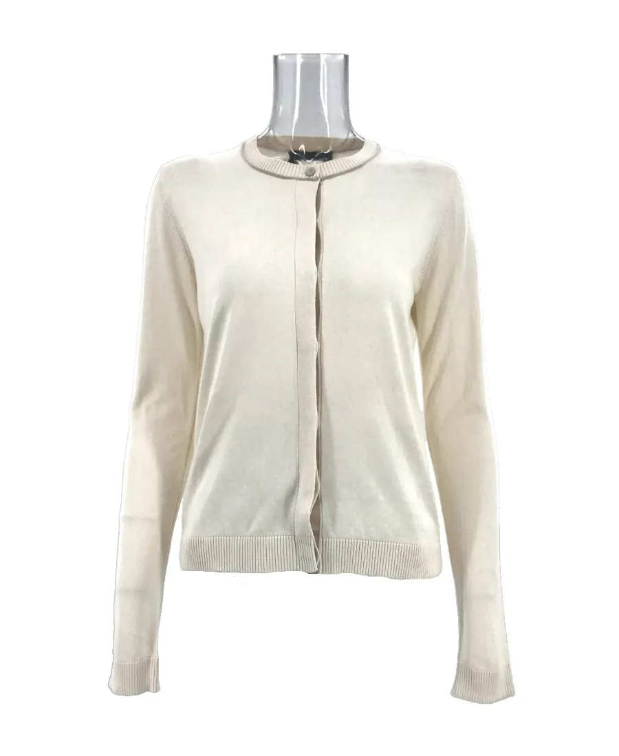 Long-Sleeved Knitted Cardigan