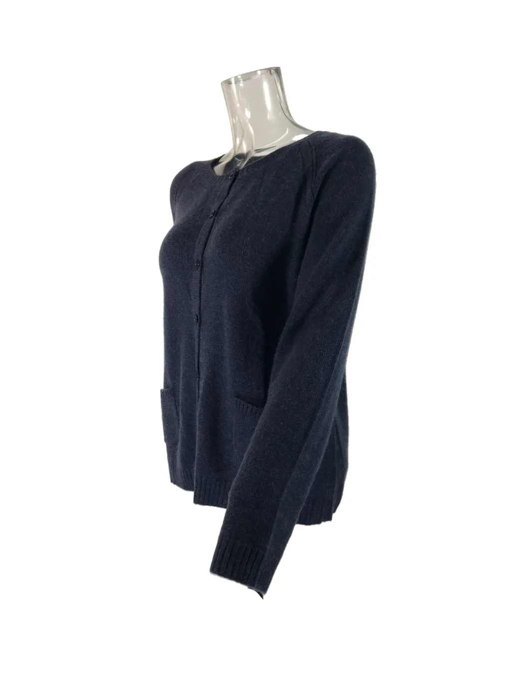 Long-Sleeved Knitted Cardigan