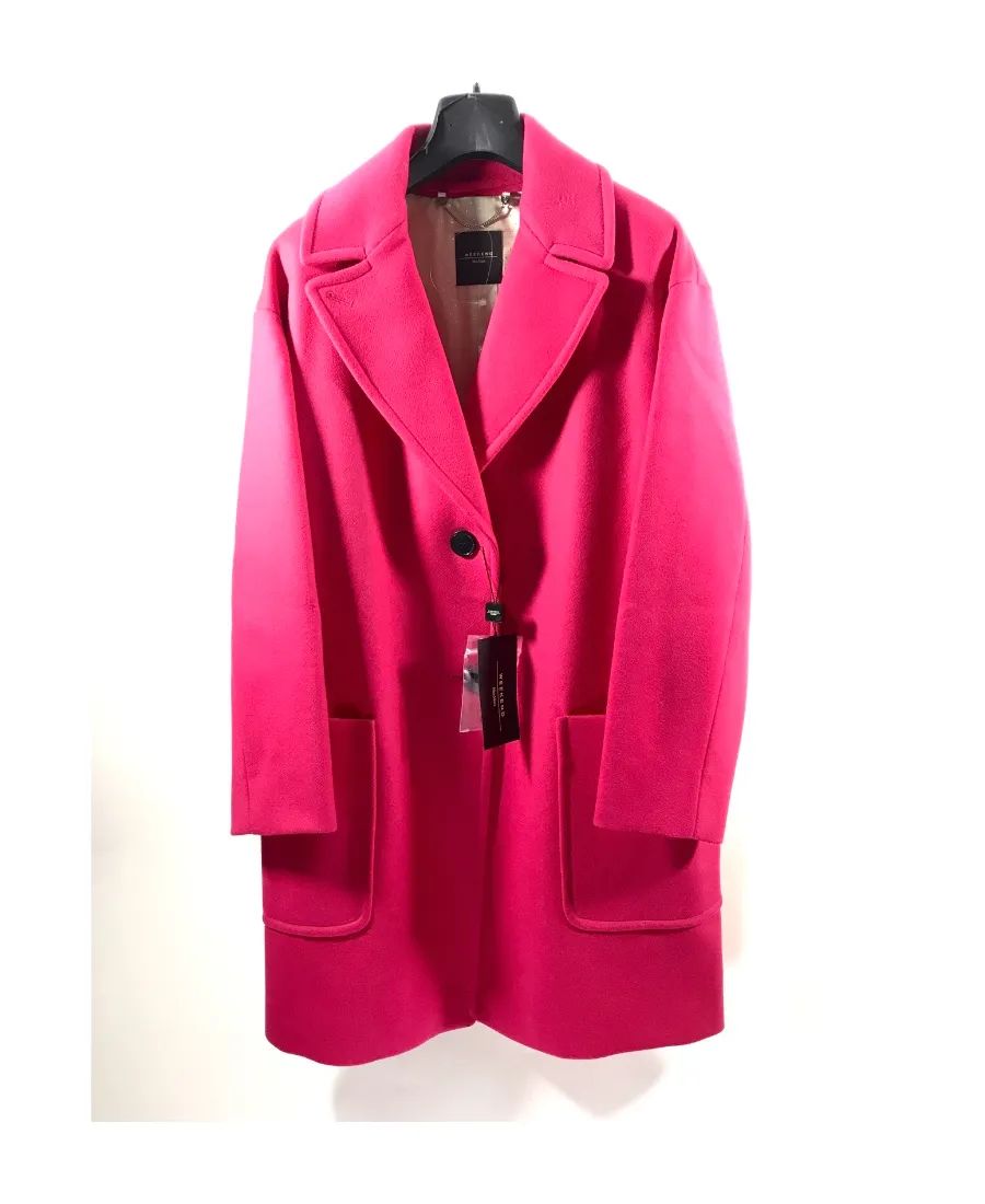 Long-Sleeved Lapel Coat