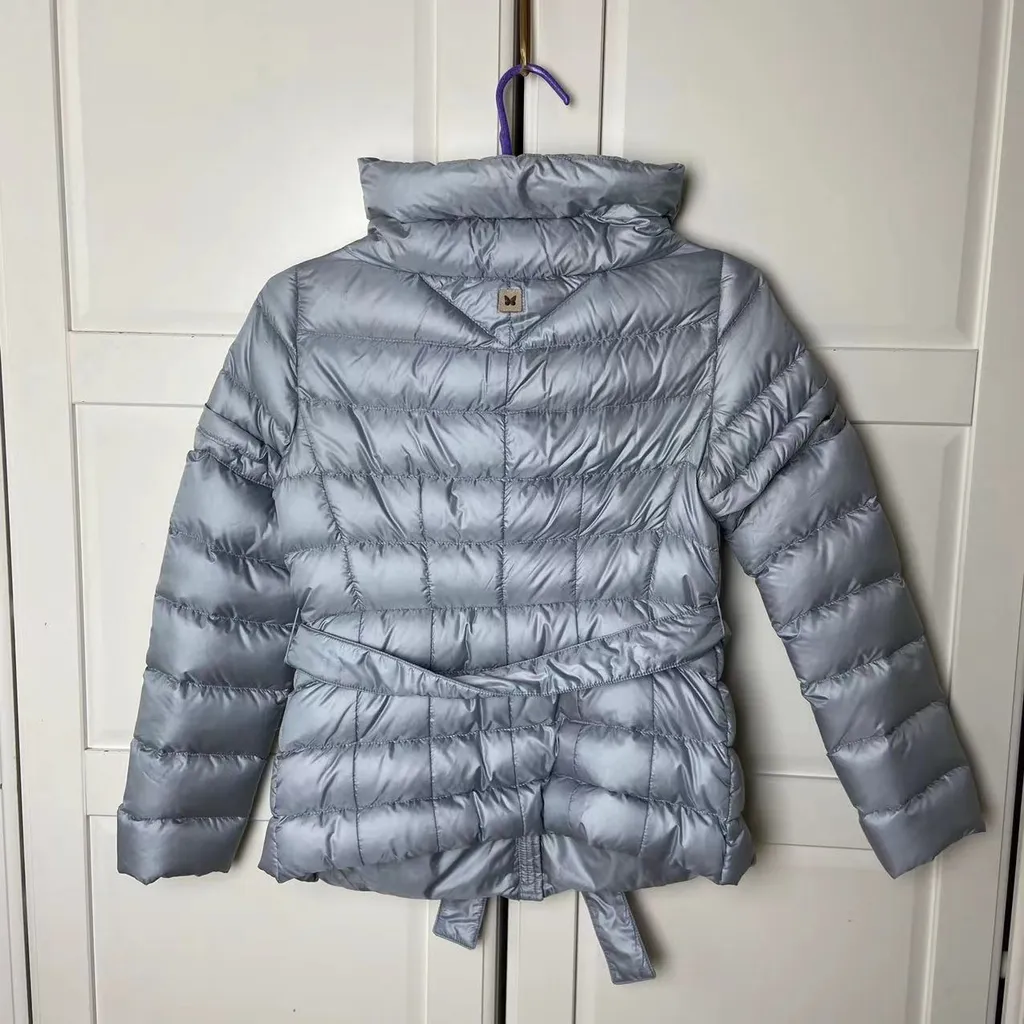 Long-Sleeved Down Jacket