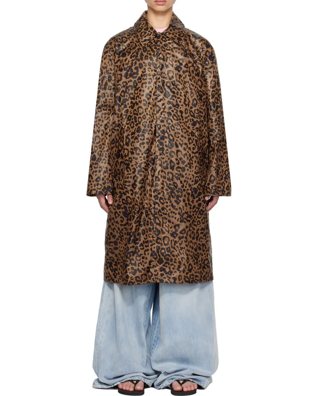 Leopard Print Coat
