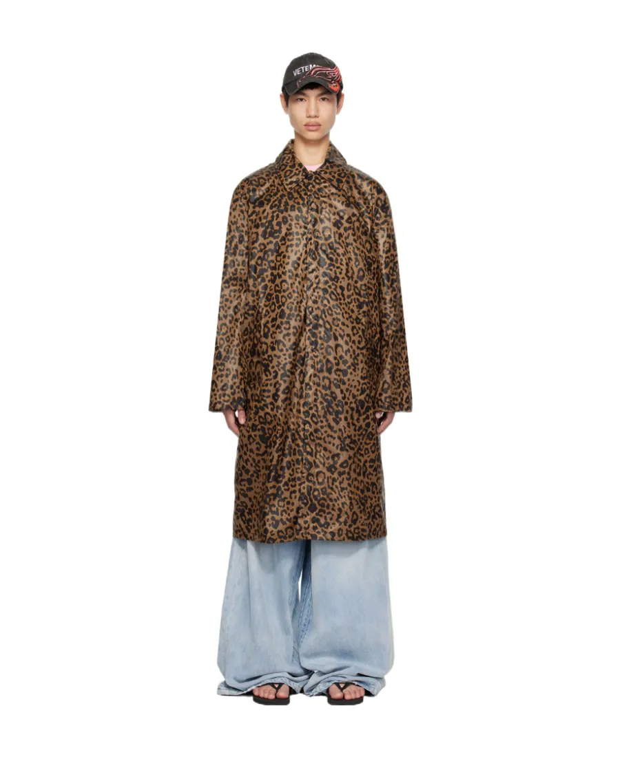 Leopard Print Coat