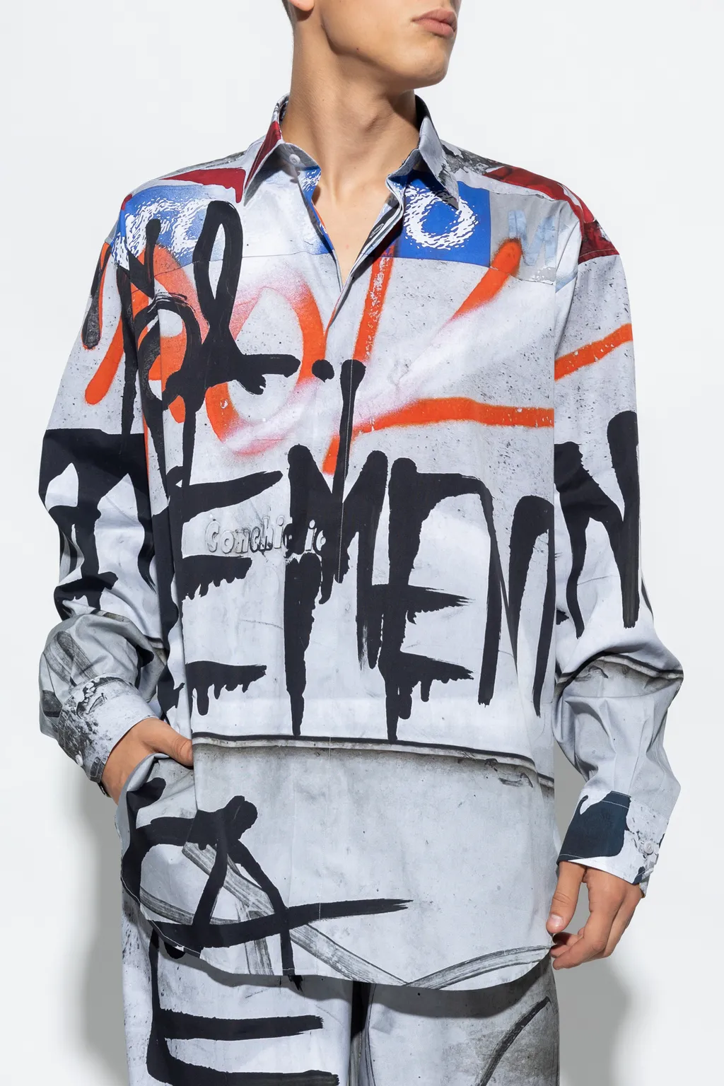 Graffiti Print Shirt