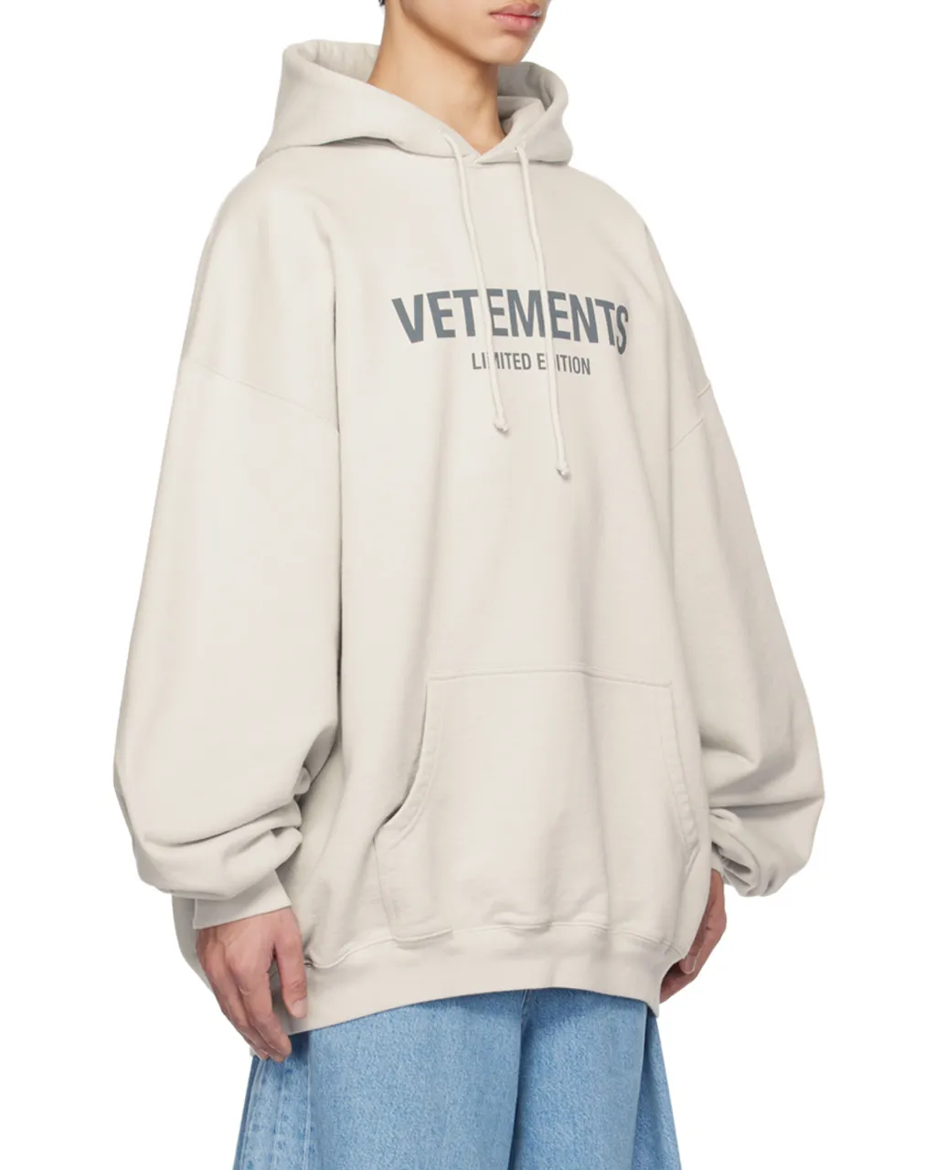 Logo-Print Drawstring Hoodie