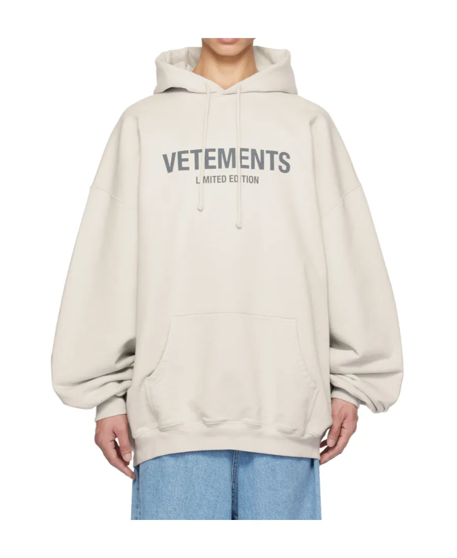 Logo-Print Drawstring Hoodie