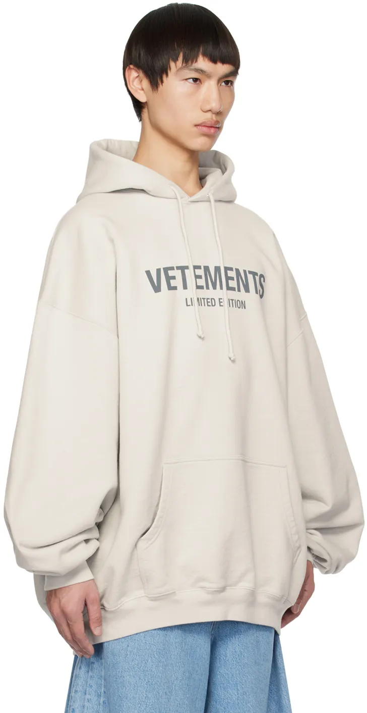 Logo-Print Drawstring Hoodie