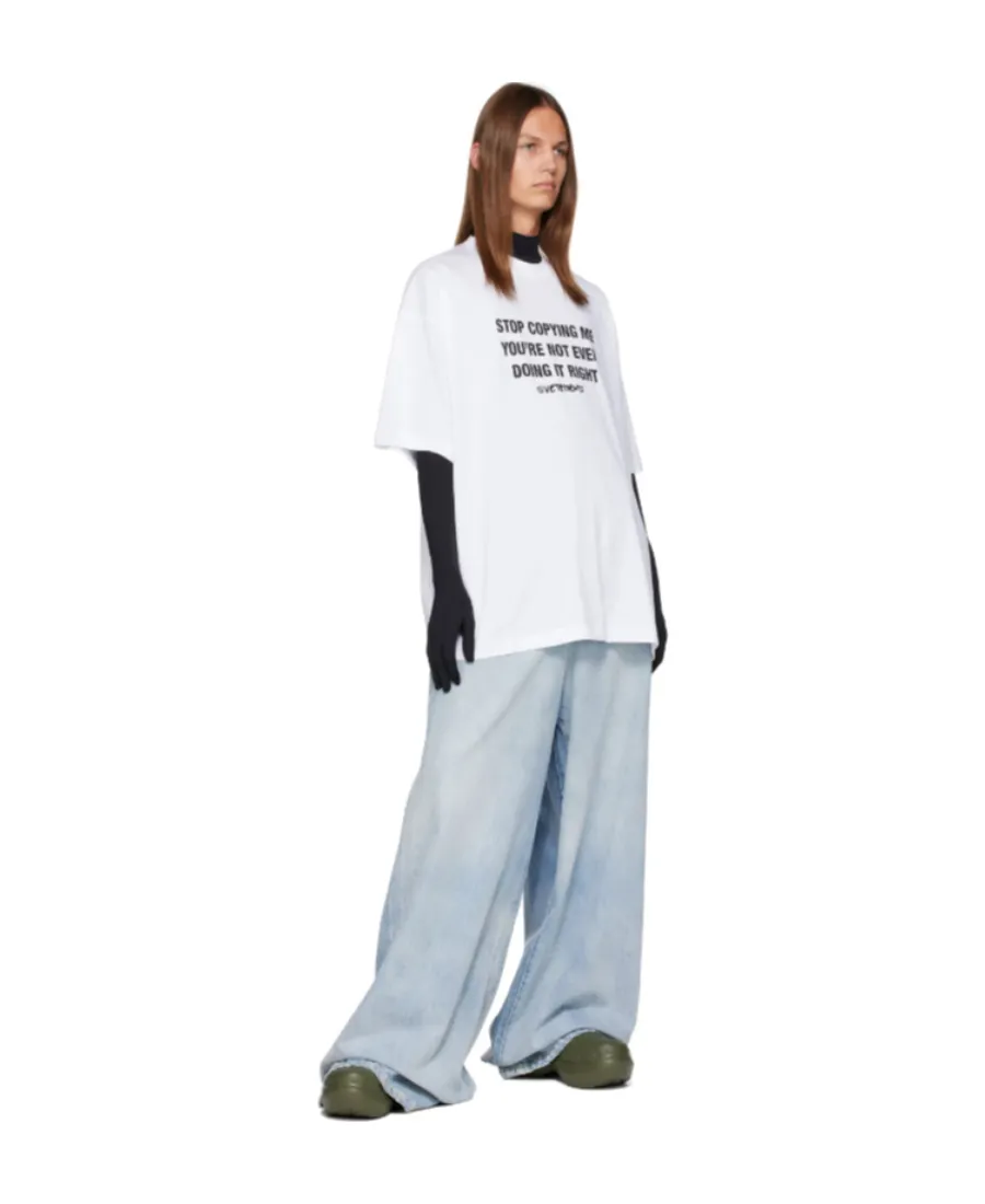 Mask-Panel Skinny Jumpsuit