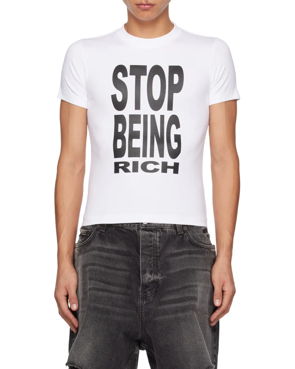 Slogan Print T-Shirt