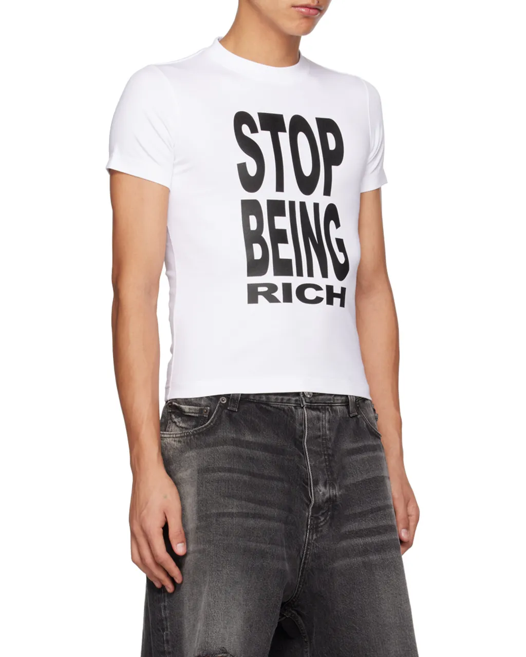Slogan Print T-Shirt
