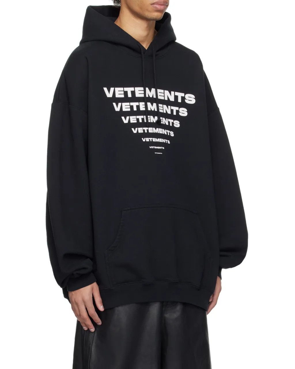 Pyramid Logo Printed Hoodie