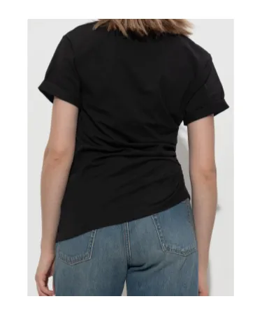 Asymmetrical Ruched T-Shirt
