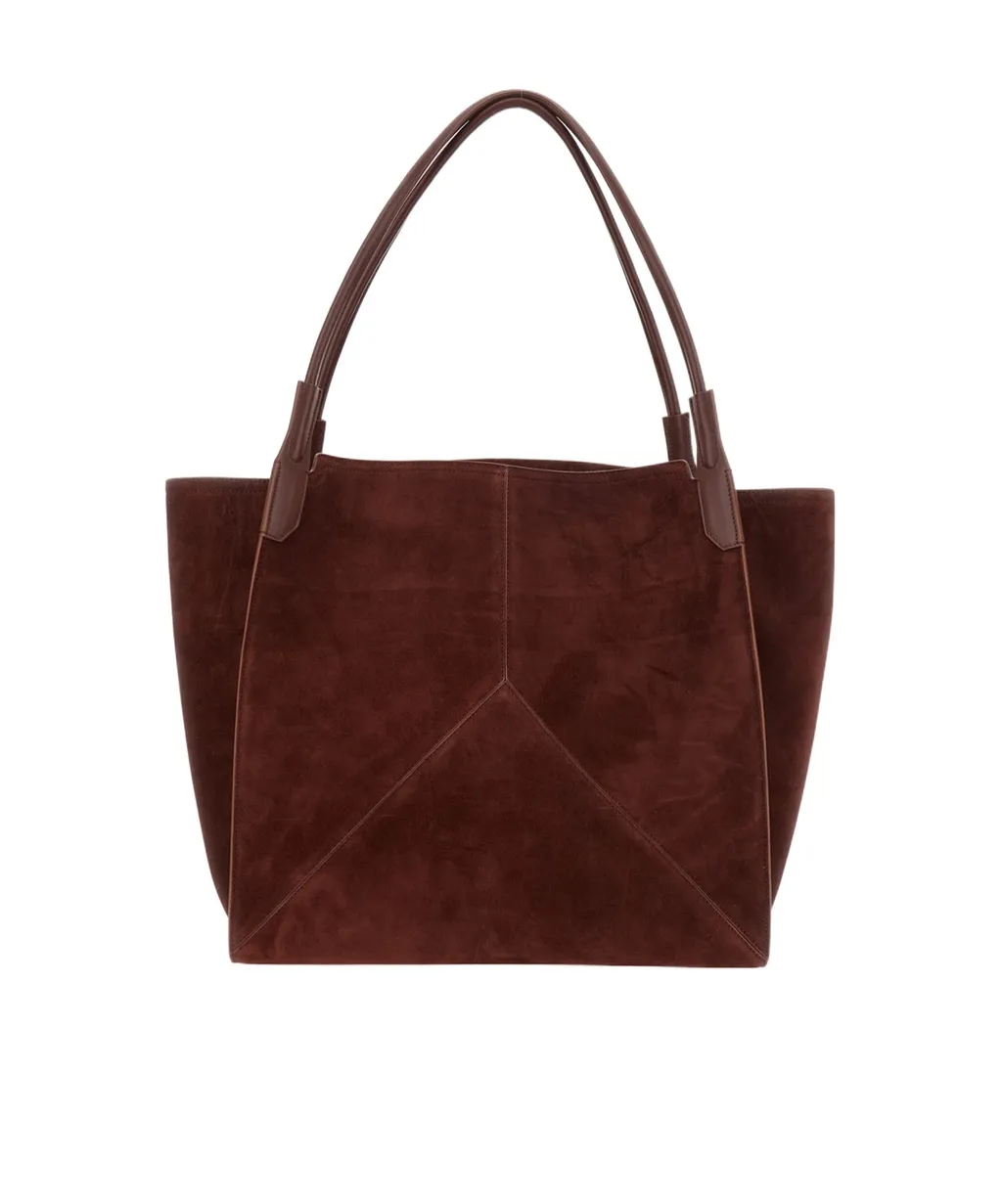 Logo Embossed Shoulder Bag