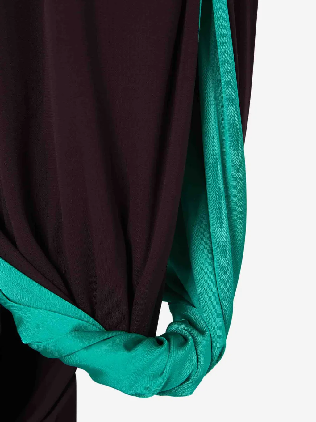Cut-Out Detailed Asymmetric Maxi Dress