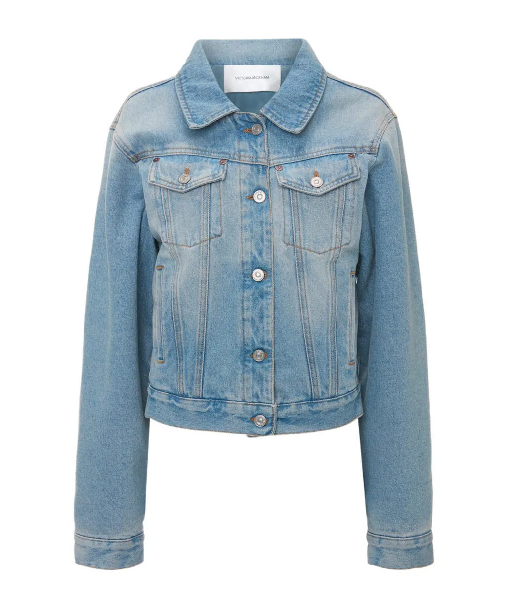 Padded Denim Jacket