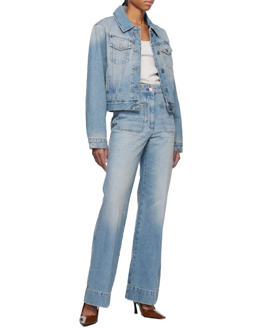 Padded Denim Jacket