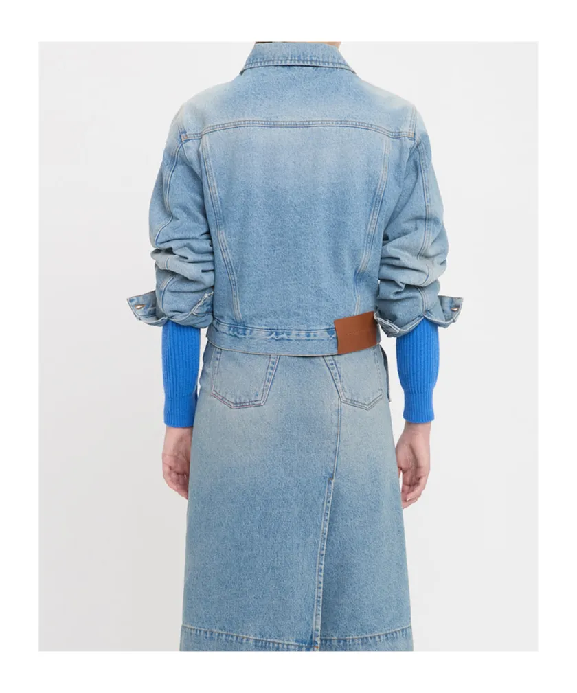 Padded Denim Jacket