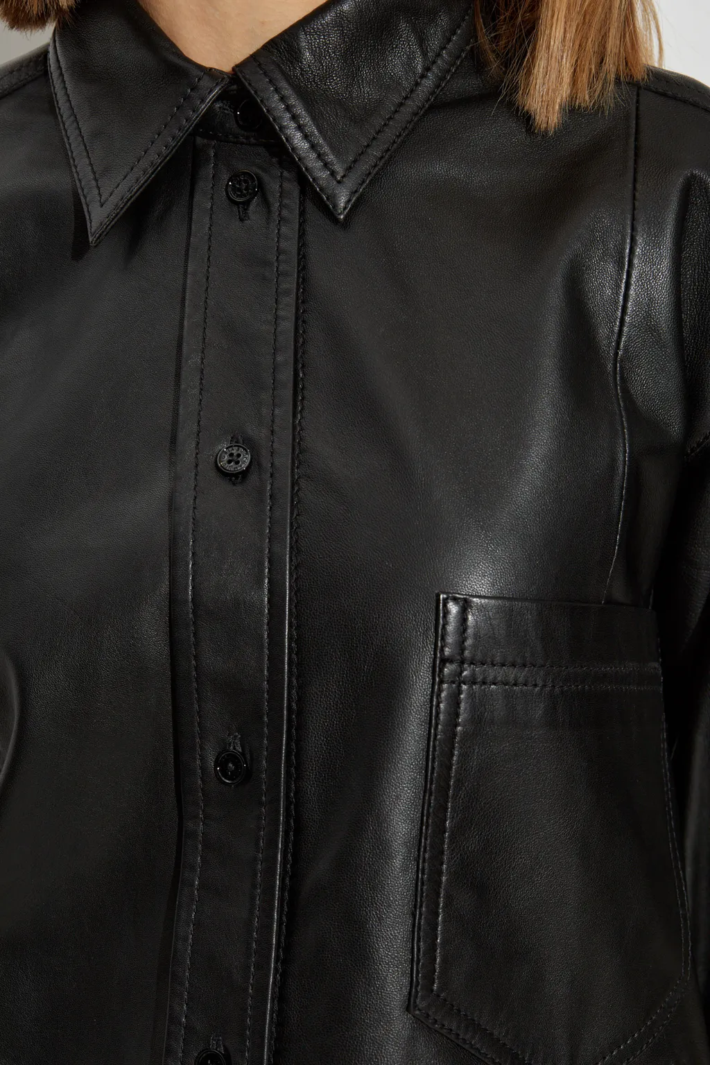 Leather Shirt