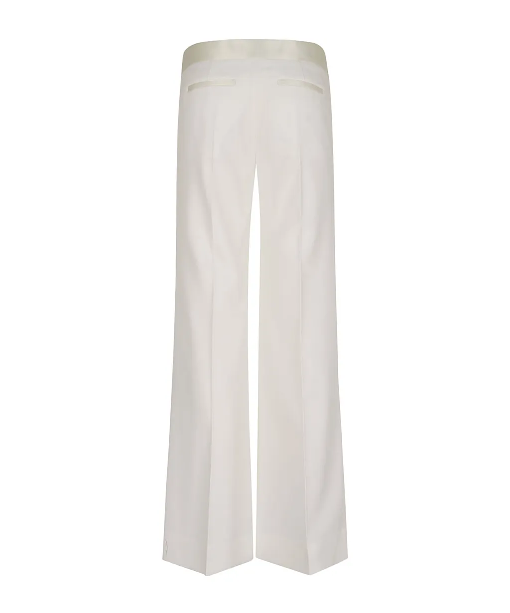 Satin Waistband Trousers