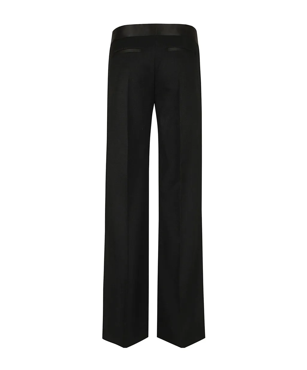Satin Waistband Trousers