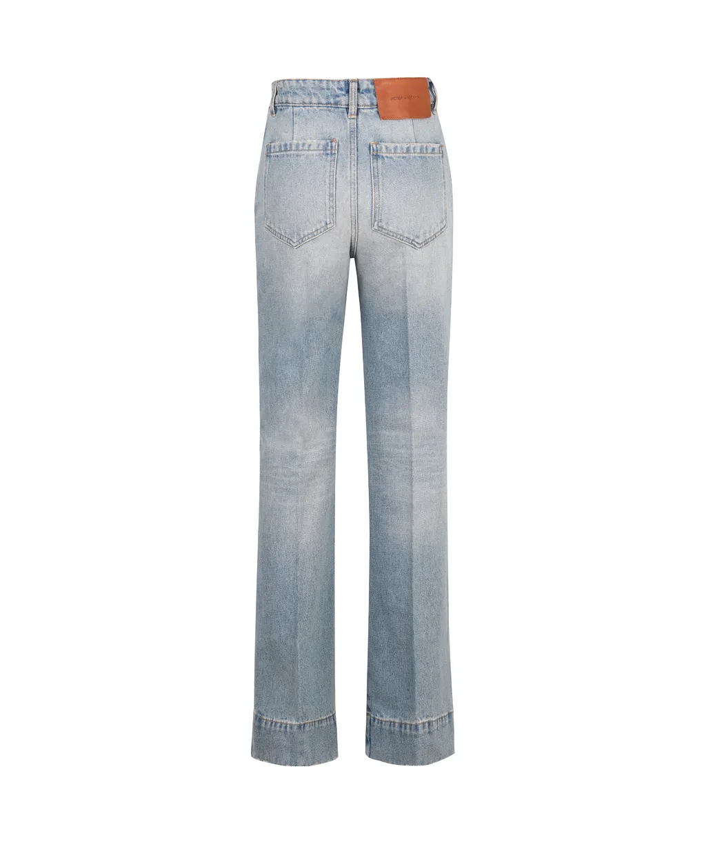 High-Rise Flared Jeans