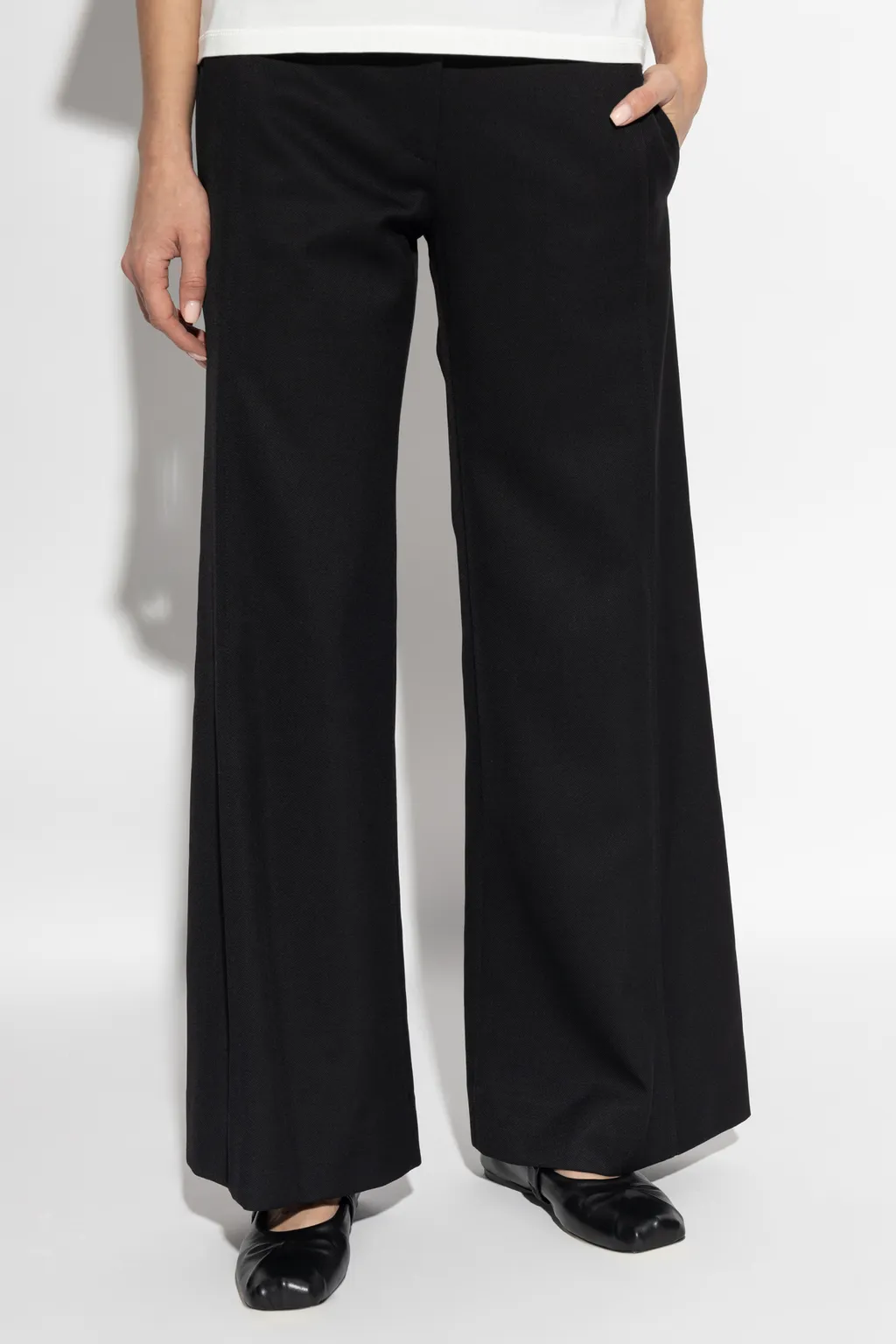 Pressed Crease Tailored Trousers
