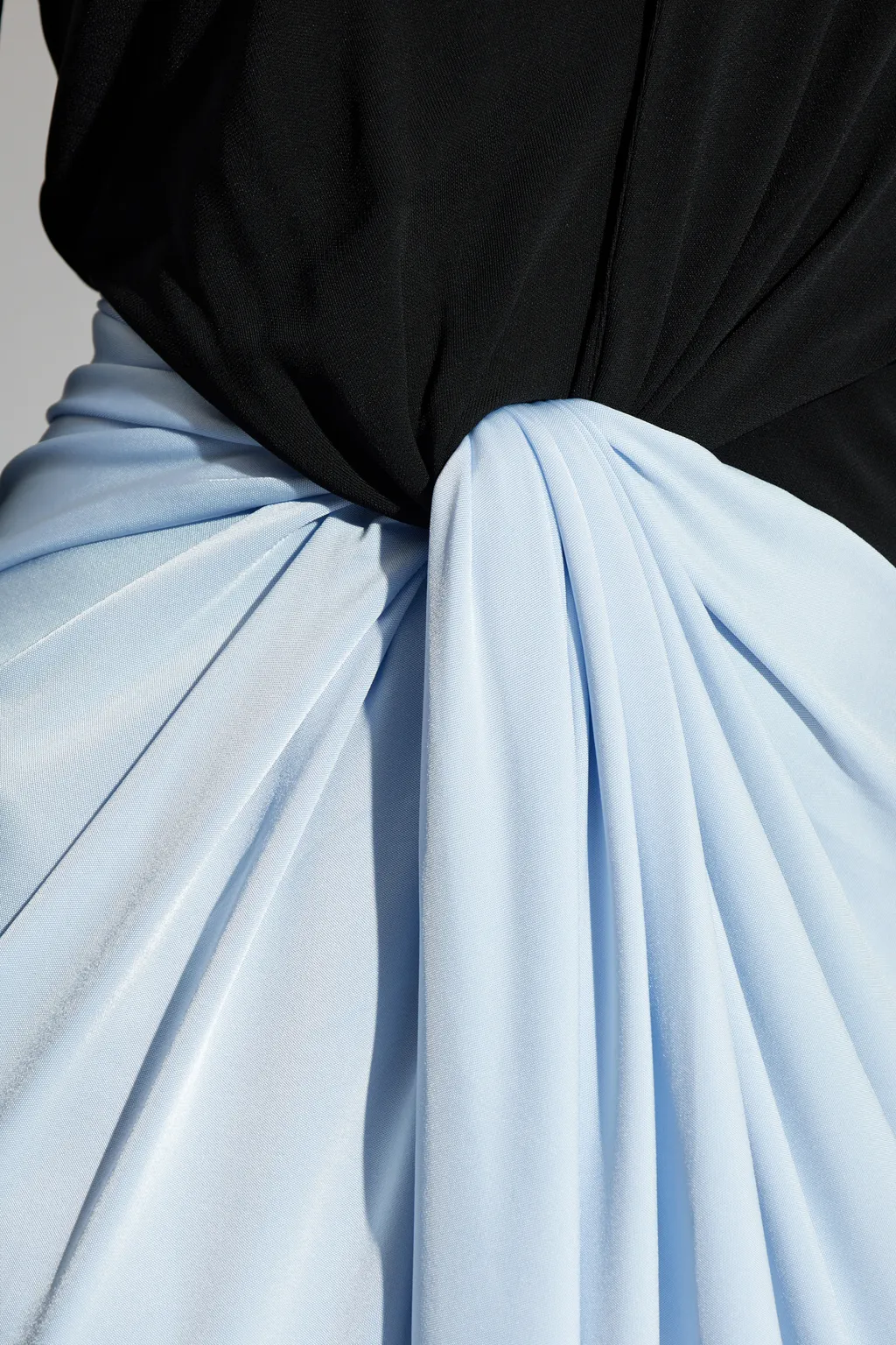 Knot-Detail Jersey Gown