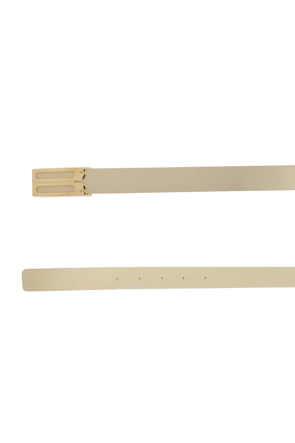 Gold-Tone Buckle Belt