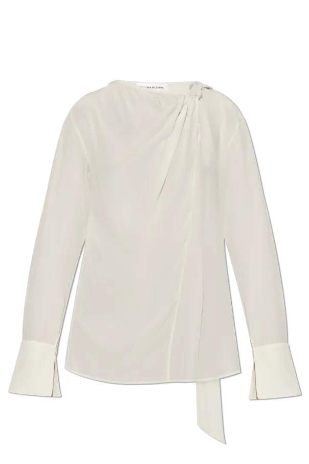 Ruched-Detailing Blouse