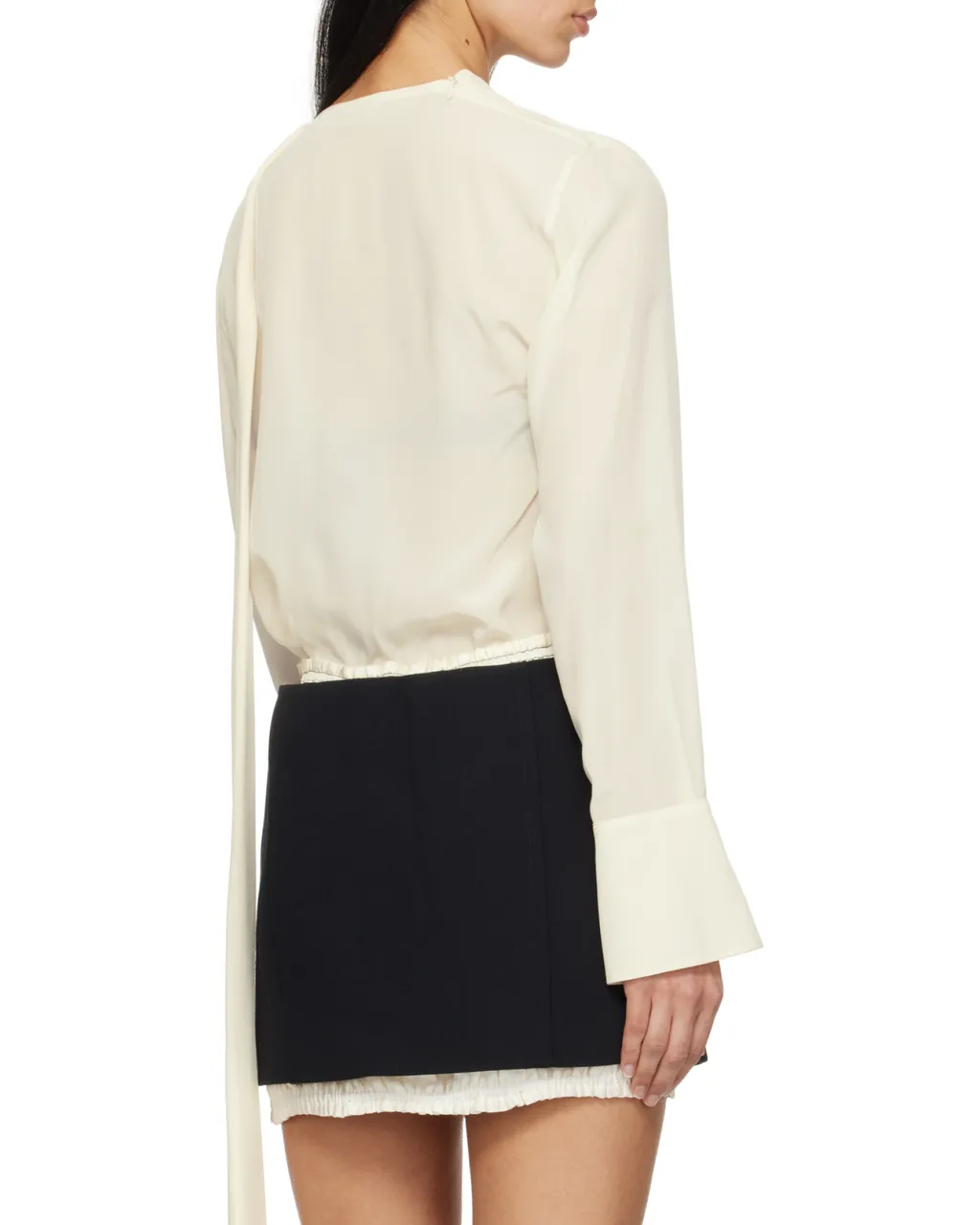 Ruched-Detailing Blouse