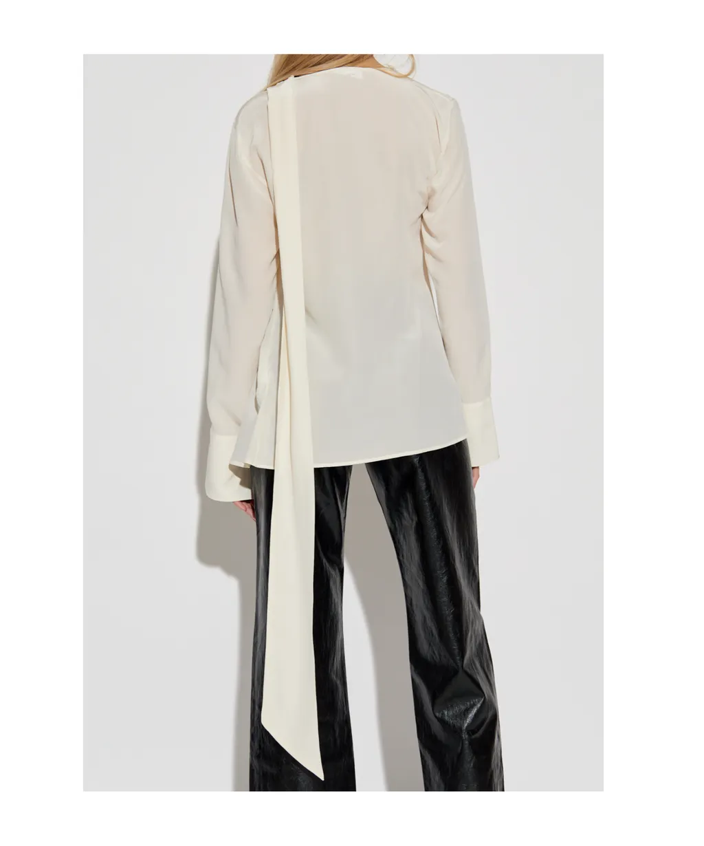 Ruched-Detailing Blouse