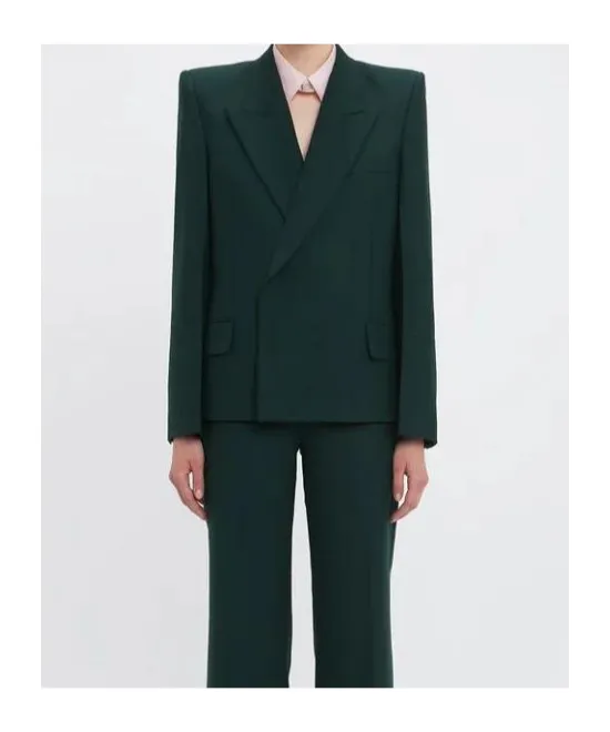 Straight Hem Blazer
