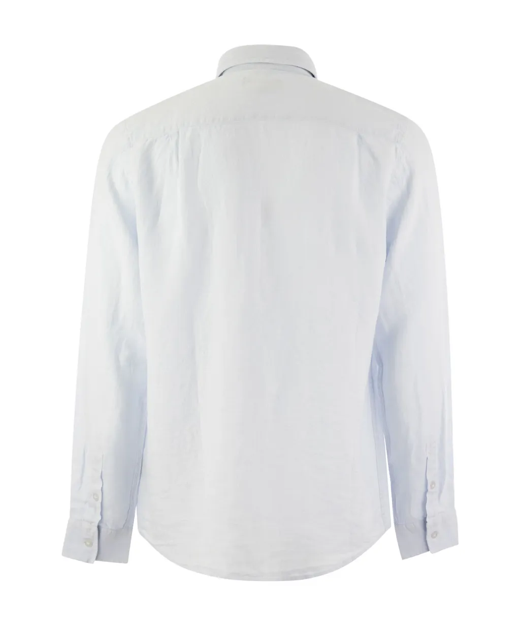 Caroubis Long-Sleeved Linen Shirt
