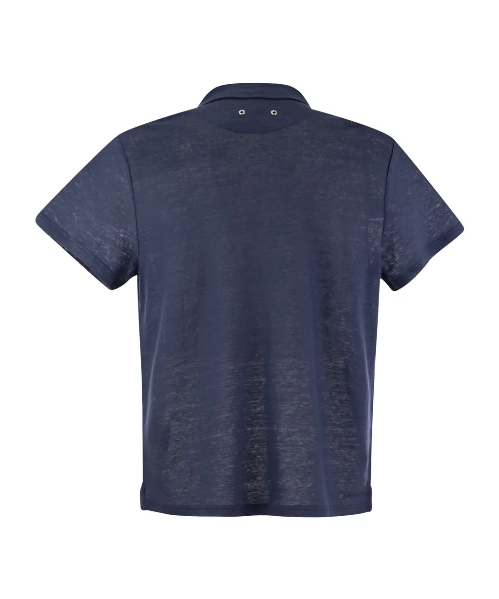 Embroidered-Logo Polo Shirt