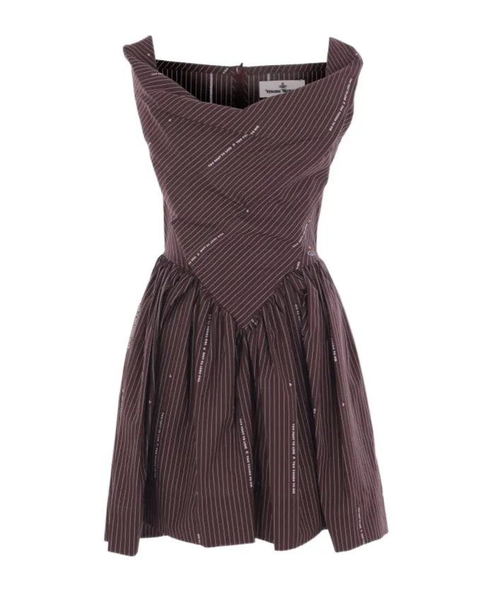 Striped Sleeveless Dress