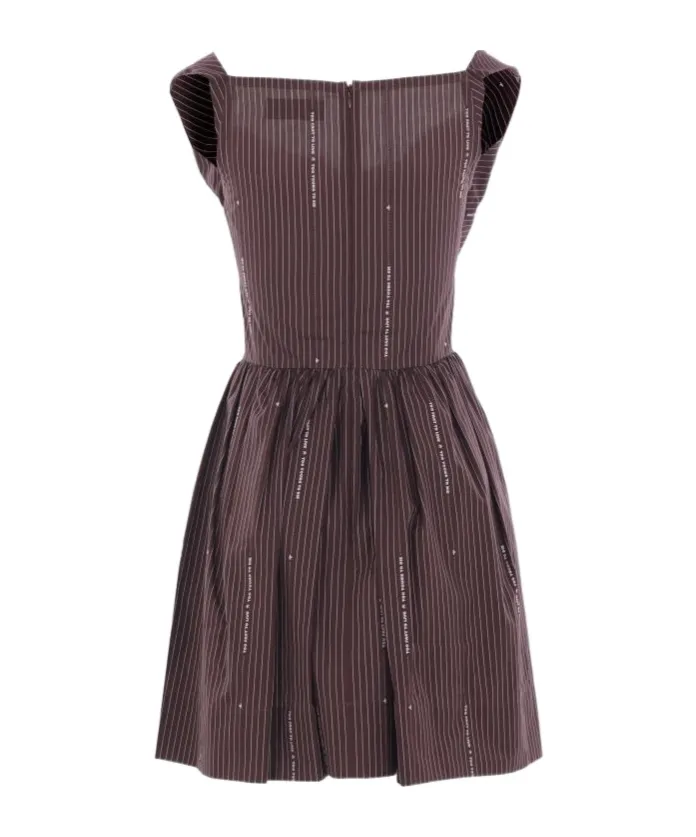 Striped Sleeveless Dress