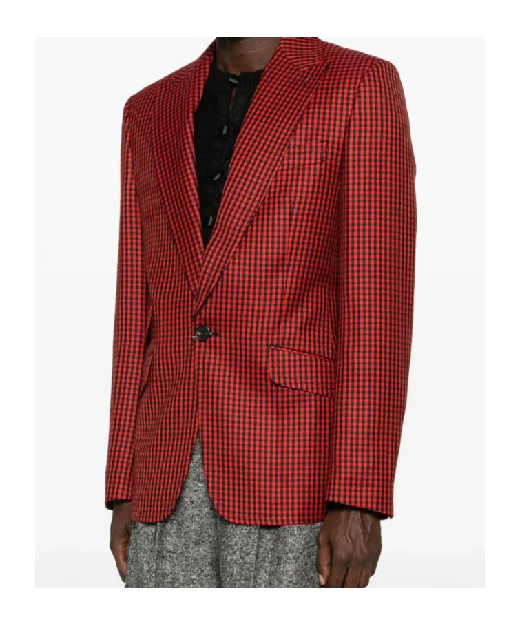 Long-Sleeved Blazer