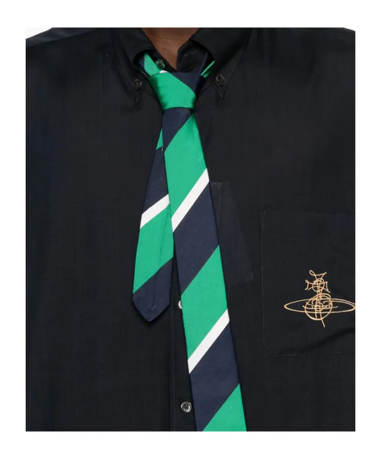 Orb-Embroidered Shirt