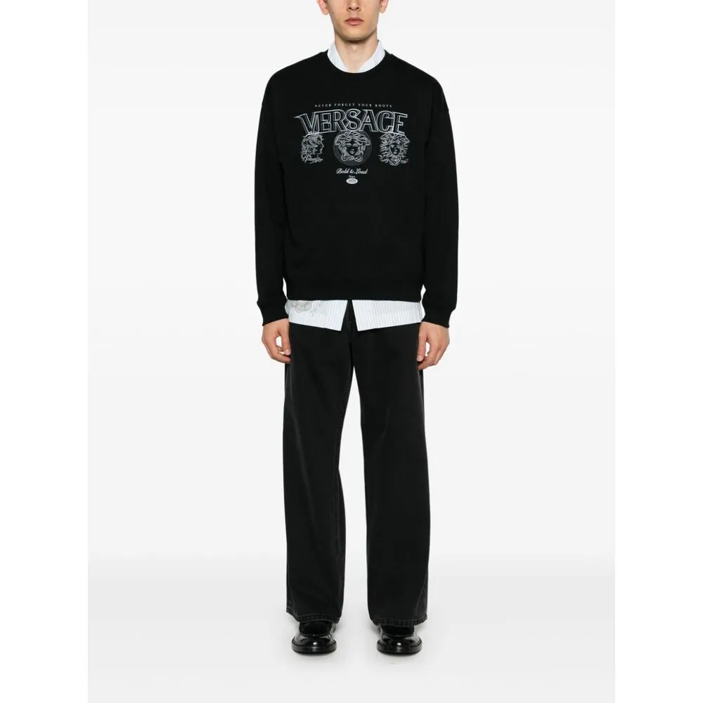 Logo-Print Cotton Sweatshirt