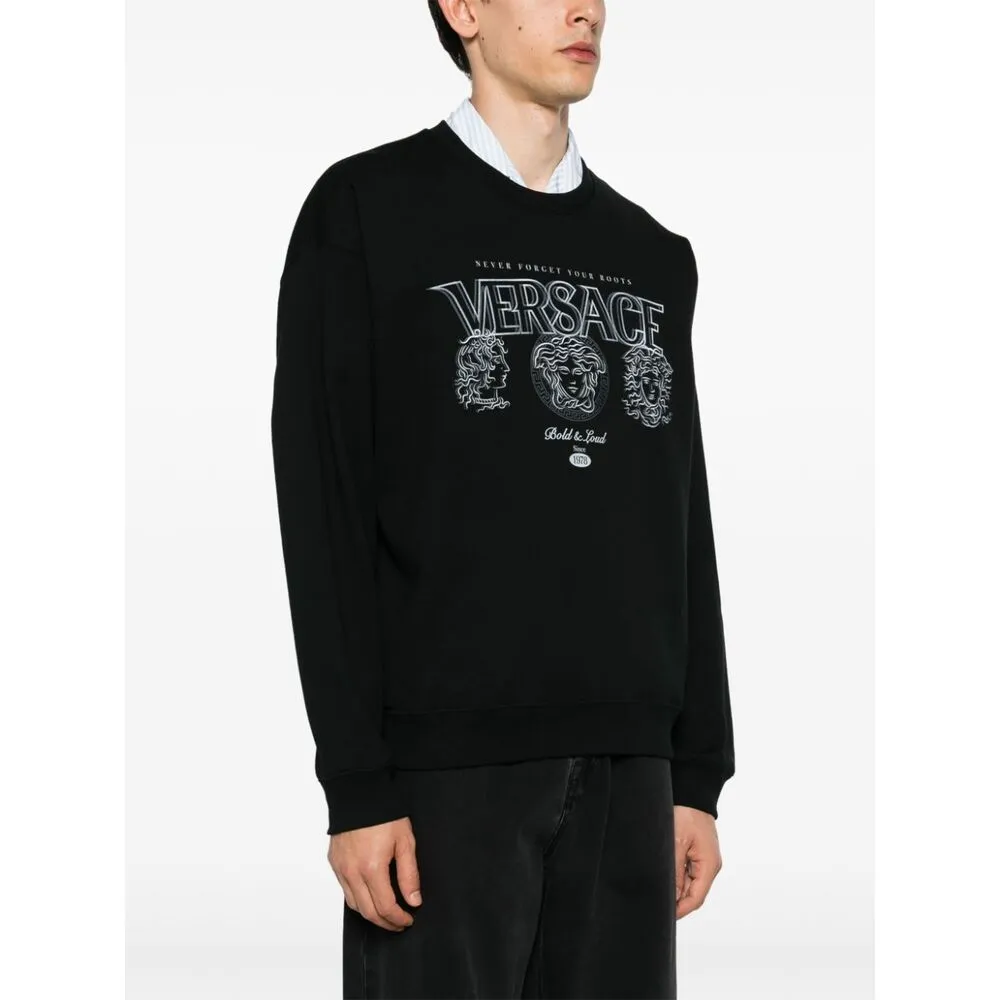 Logo-Print Cotton Sweatshirt