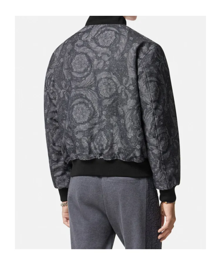 Reversible Zipped Bomber Jacket