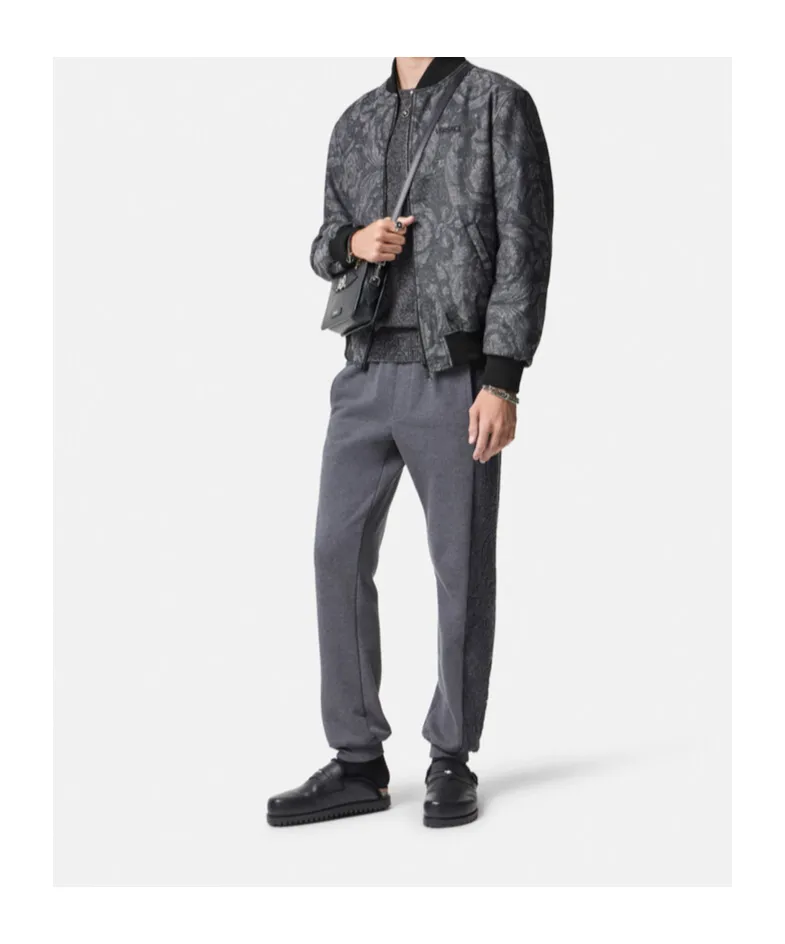 Reversible Zipped Bomber Jacket