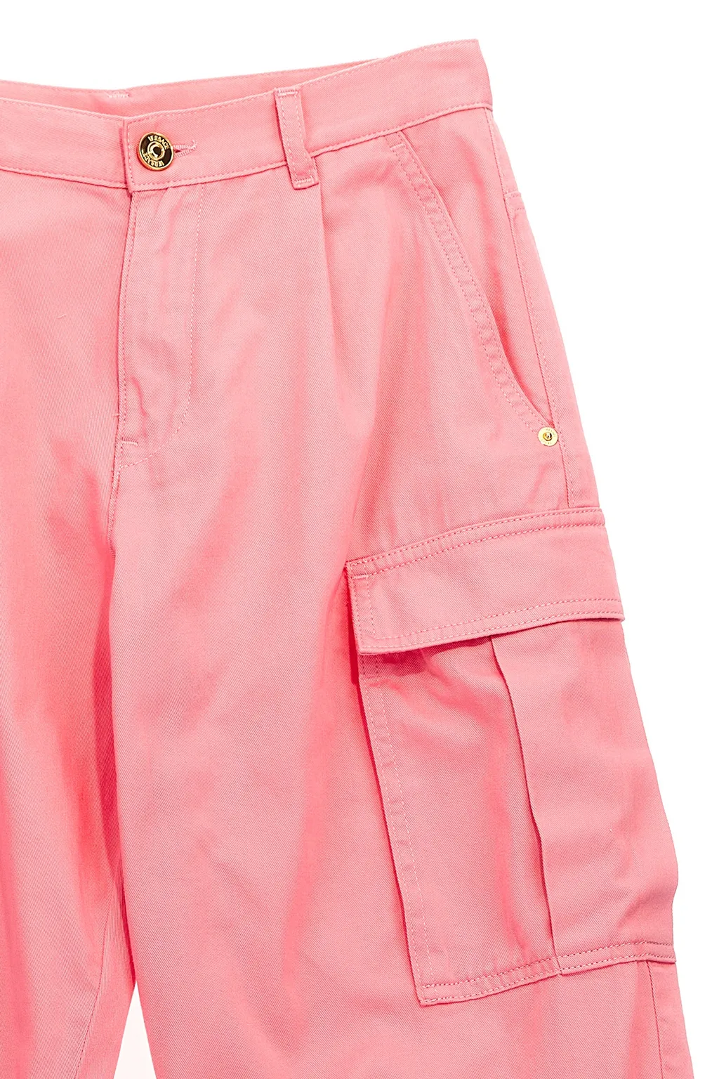 Tapered Leg Panelled Cargo Trousers