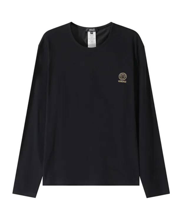 Pack Of Two Long-Sleeved Crewneck T-Shirts