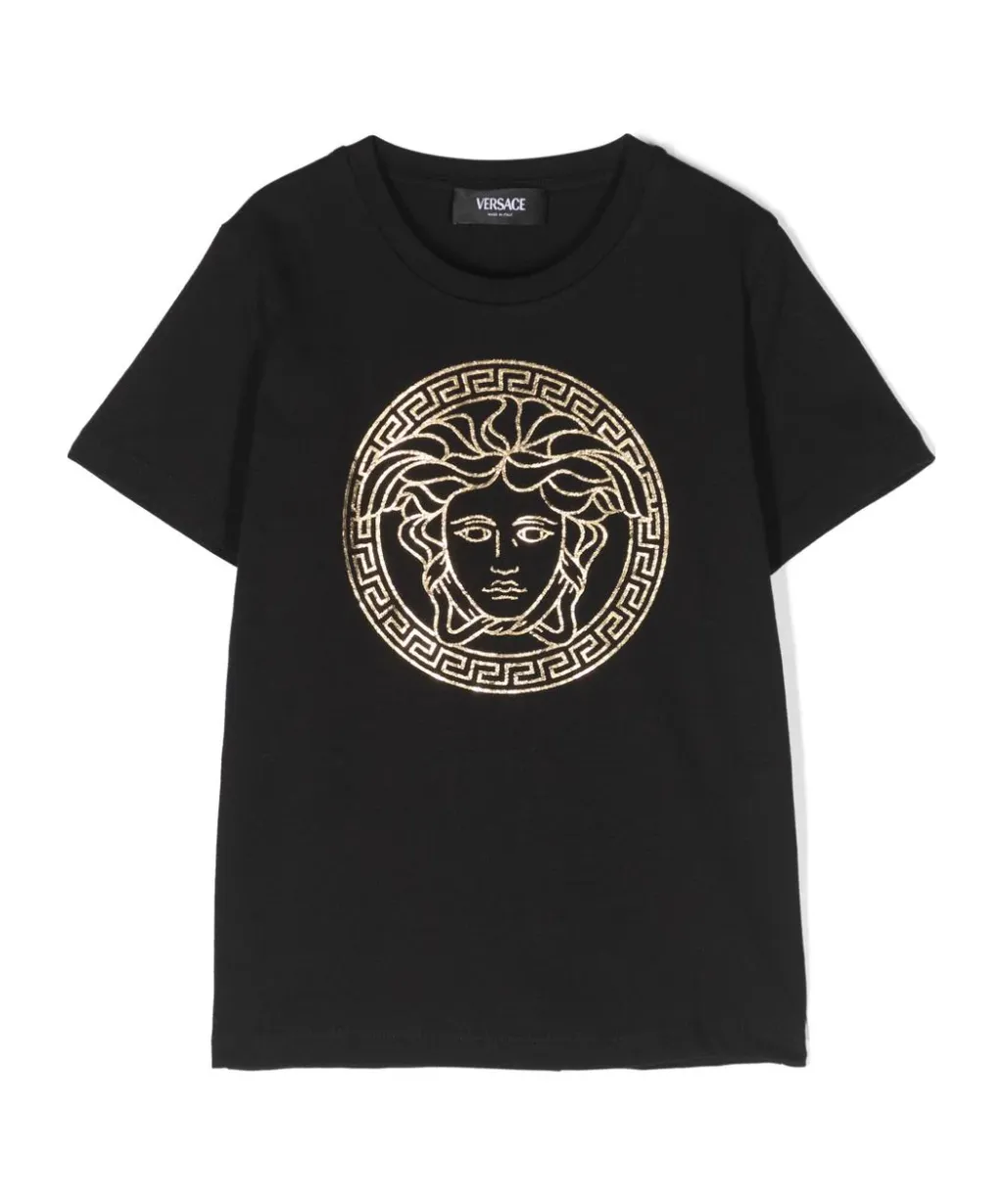 Medusa Head Printed Crewneck T-Shirt