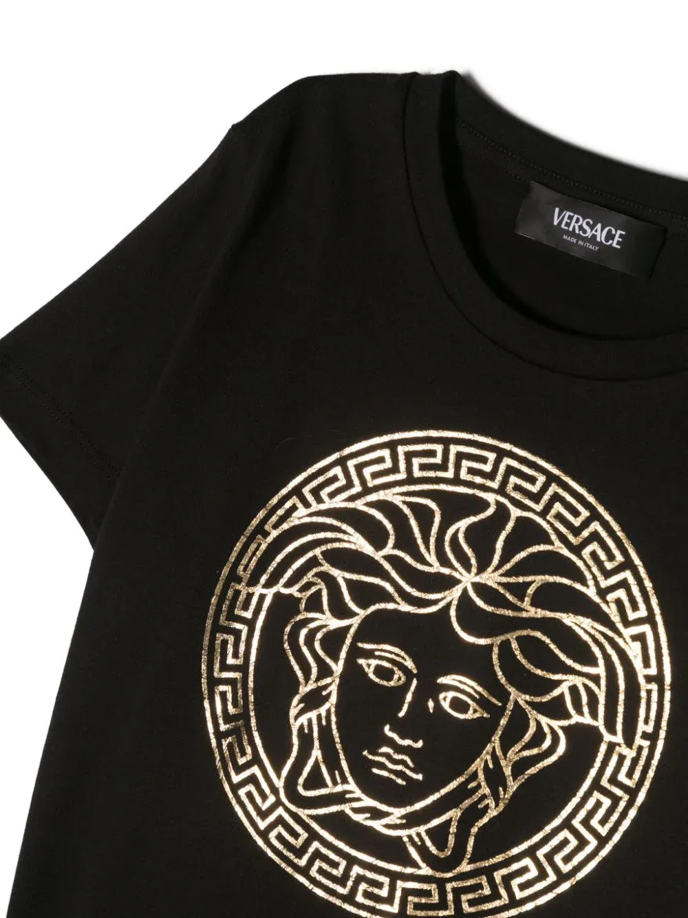 Medusa Head Printed Crewneck T-Shirt